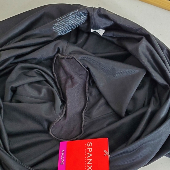 Spanx Power Conceal Her Mid-Thigh Short Size 2X Black Lightweight Hi-Rise NEW - Picture 4 of 14